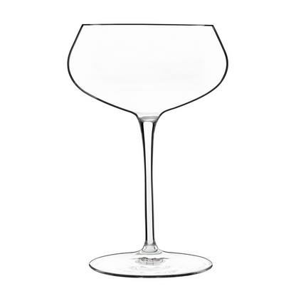 Italian Premium Spumante Coupe Glasses | 10.25oz | Tentazioni | Set of 6 - Luigi Bormioli USA