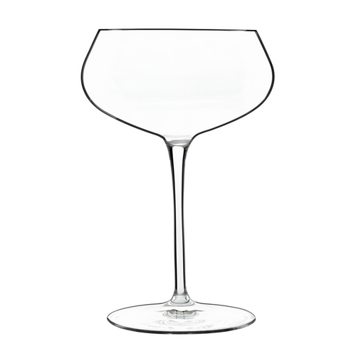 Italian Premium Spumante Coupe Glasses | 10.25oz | Tentazioni | Set of 6 - Luigi Bormioli USA
