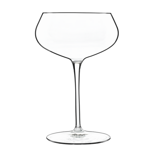 Italian Premium Spumante Coupe Glasses | 10.25oz | Tentazioni | Set of 6 - Luigi Bormioli USA