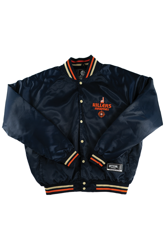 [ The Killers x Las Vegas Aviators ] Navy Satin - Official League