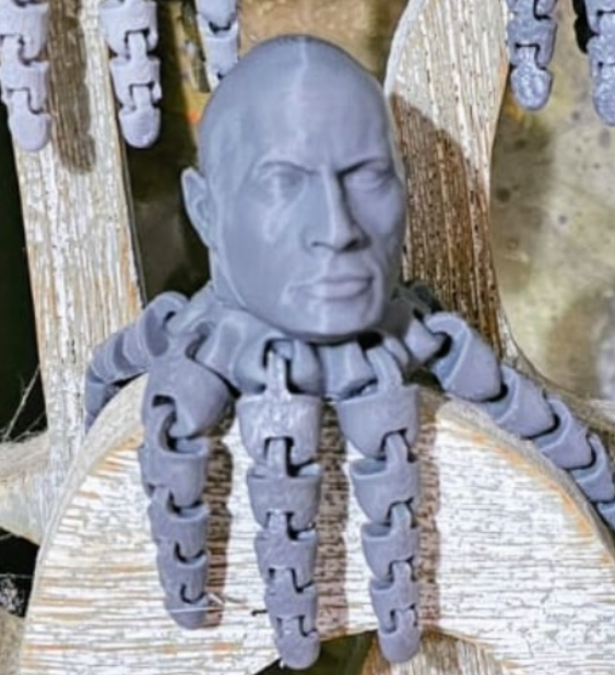 The Rocktopus | Articulated Fidget Desk Toy | UK delivery included