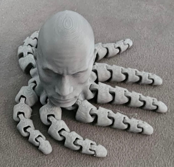 The Rocktopus | Articulated Fidget Desk Toy | UK delivery included
