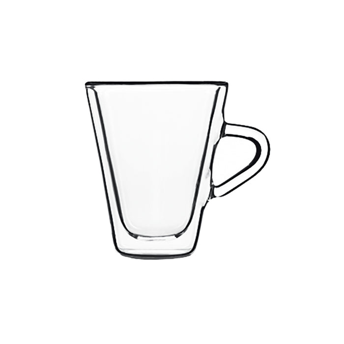 Espressino Double Wall Glasses | 3.5oz | Thermic | Set of 2 - Luigi Bormioli USA