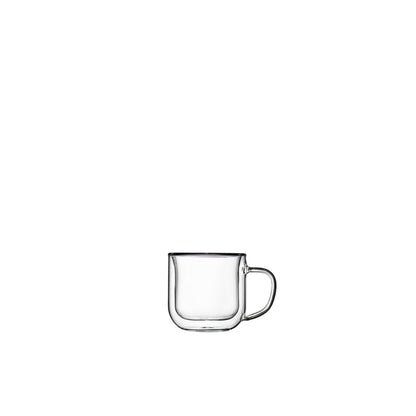 Espresso Double Wall Glasses | 3oz | Thermic Sublime | Set of 2 - Luigi Bormioli USA
