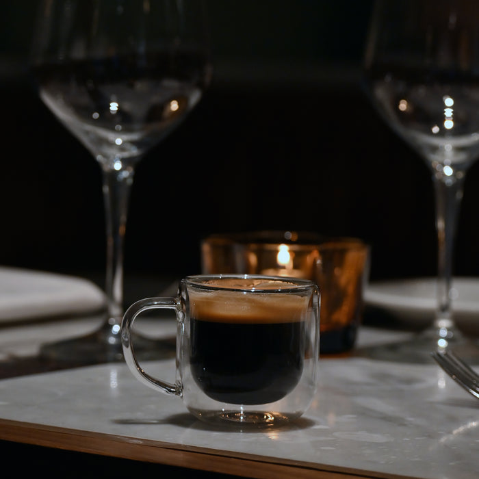 Espresso Double Wall Glasses | 3oz | Thermic Sublime | Set of 2 - Luigi Bormioli USA