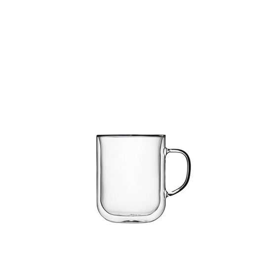 Double Wall Glasses | 12oz | Thermic Sublime | Set of 2 - Luigi Bormioli USA