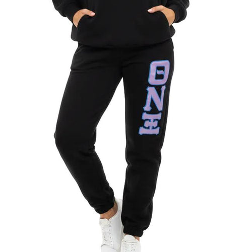 Theta Nu Xi Black Sweatpants