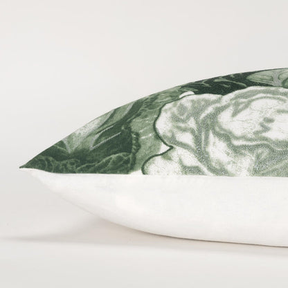 THOMASEN GREEN  BOTANICAL MODERN FARMHOUSE THROW PILLOW