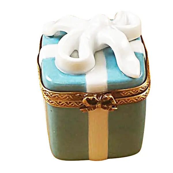 Tiffany Blue Gift Limoges Box