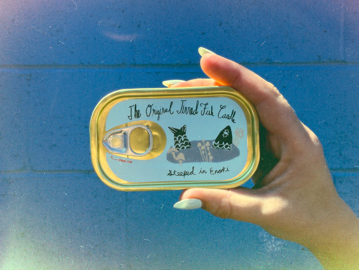 Tinned Fish Candle - Enoki Forest