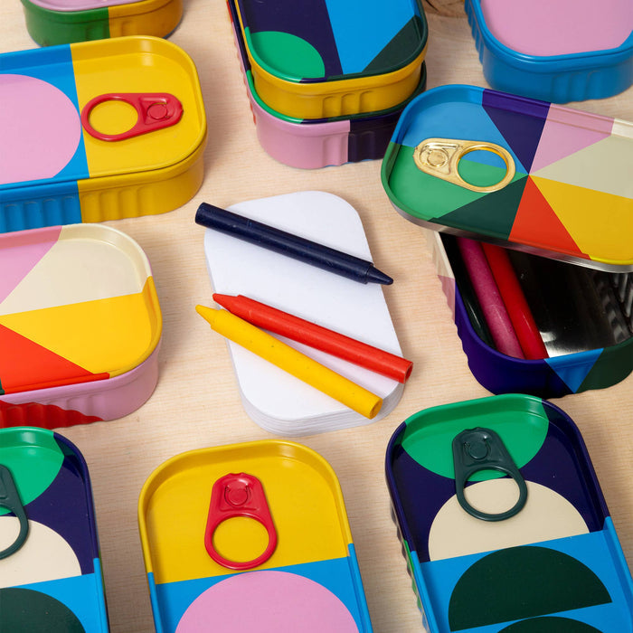 Tinned Goods - Drawing Pad & Crayons