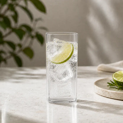Top Class Square Beverage Highball Glasses