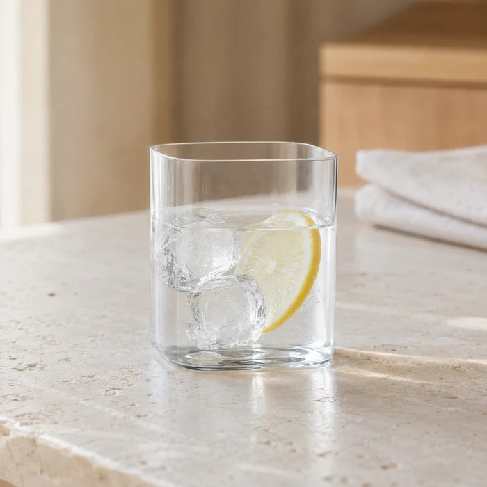 Top Class Square Water Drinking Glasses