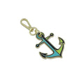 Tula Pink Floral Reef Collection: Anchors Aweigh Marine Bag Charm
