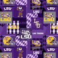 Univ Of Louisiana Collegiate Minky Geometric