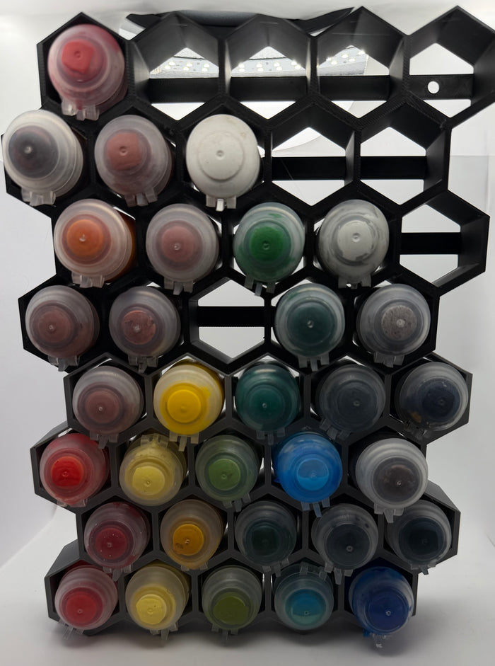 Universal Paint Rack Conversion Inserts 10 Pack Citadel & Dropper Bottle Adapter