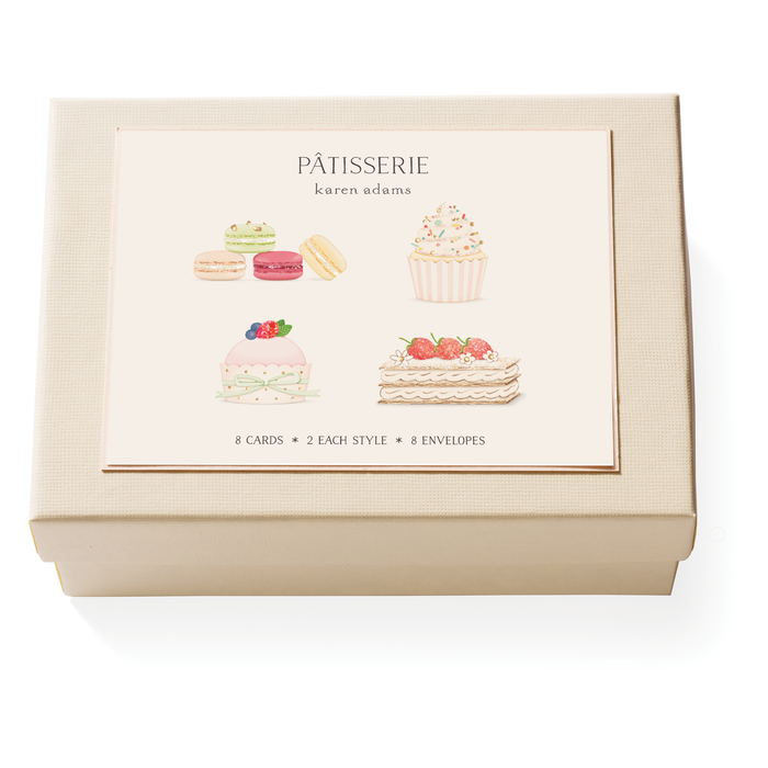Vanilla Cupcake Individual Notecard