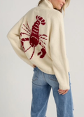 Varsity Lobster Cardigan