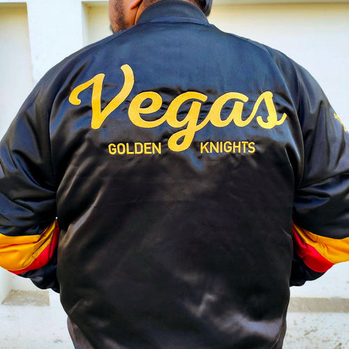 [ vegas golden knights ] satin jacket - Official League