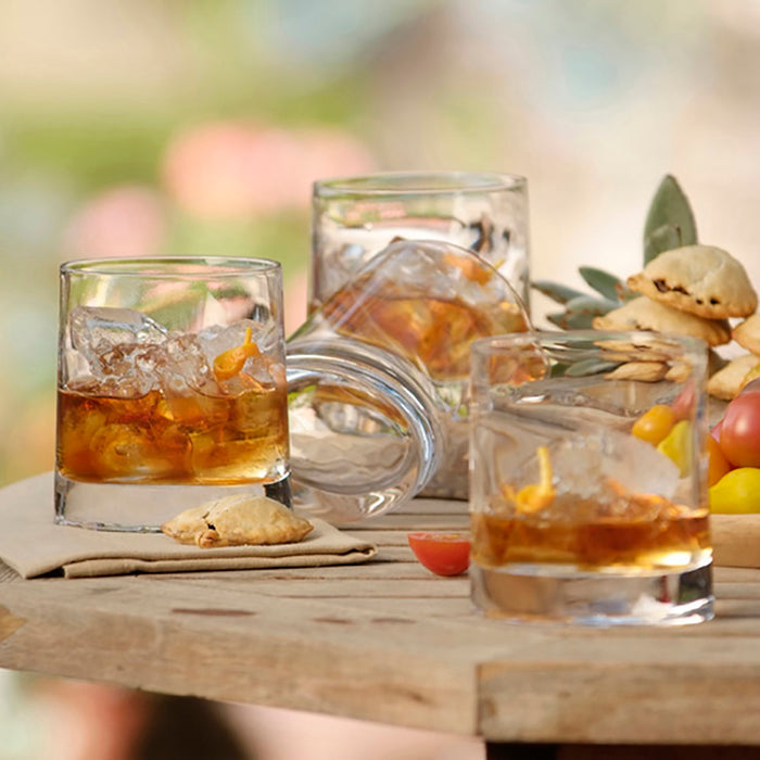 Italian Premium Rocks Glasses | 8.75oz | Veronese | Set of 6 - Luigi Bormioli USA