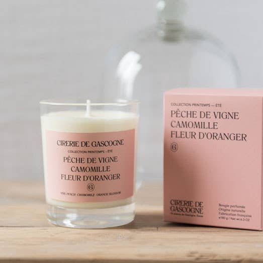 Vine Peach, Chamomille, Orange Blossom Candle
