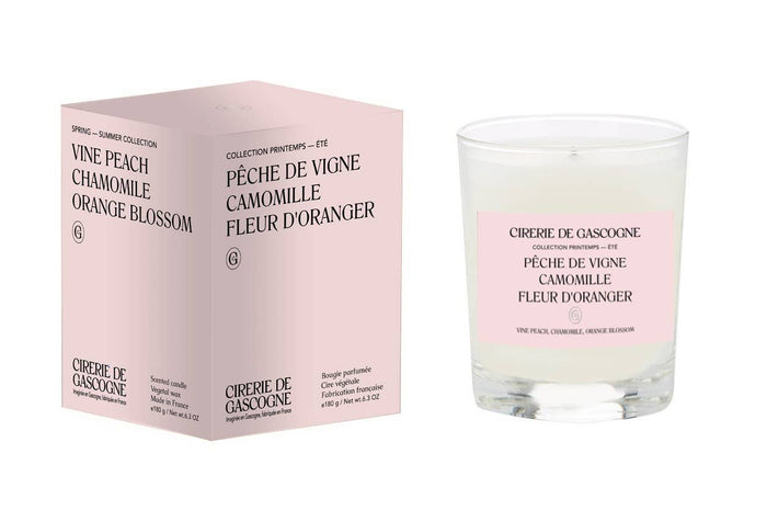 Vine Peach, Chamomille, Orange Blossom Candle
