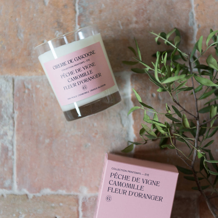 Vine Peach, Chamomille, Orange Blossom Candle