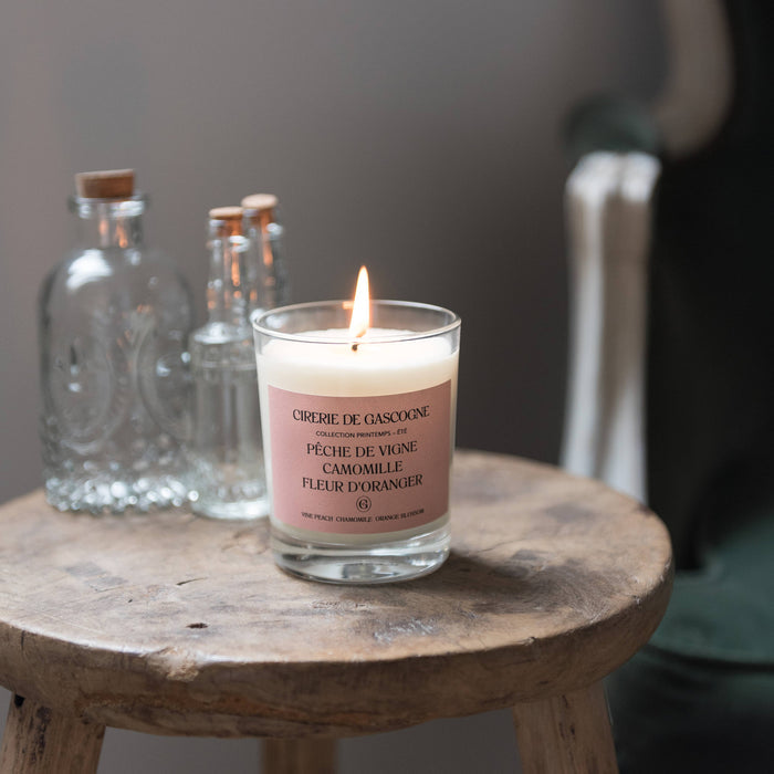 Vine Peach, Chamomille, Orange Blossom Candle