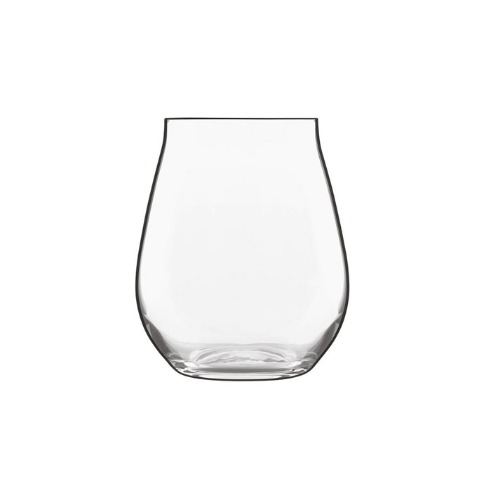 Italian Premium Stemless Wine Glasses | 14.5oz | Vinea | Set of 2 - Luigi Bormioli USA