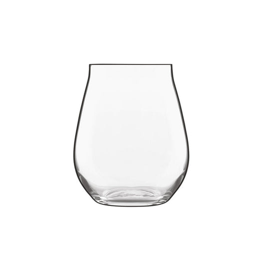 Italian Premium Stemless Wine Glasses | 14.5oz | Vinea | Set of 2 - Luigi Bormioli USA