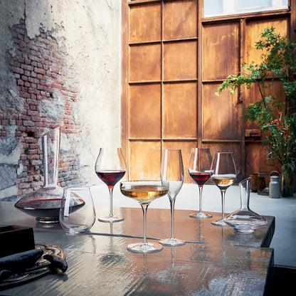 Italian Premium Stemless Wine Glasses | 14.5oz | Vinea | Set of 2 - Luigi Bormioli USA