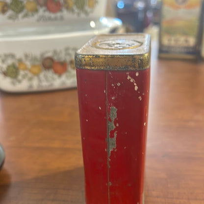 Vintage Just Rite Savory Spice Tin Detroit MI 2oz Asmus Bros.