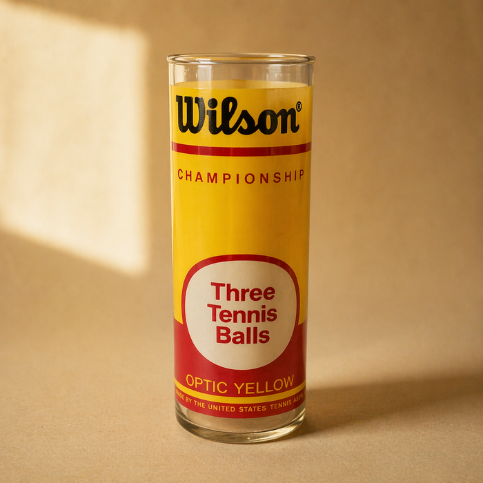 Vintage Wilson "Three Tennis Balls" Highball Glass