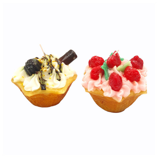 Wafer With Cream Candle