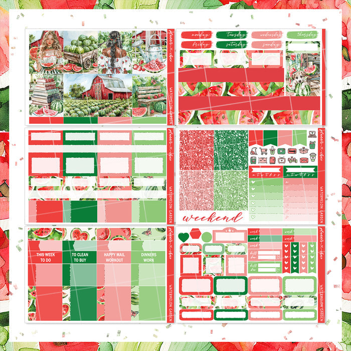 Watermelon Garden / weekly kit