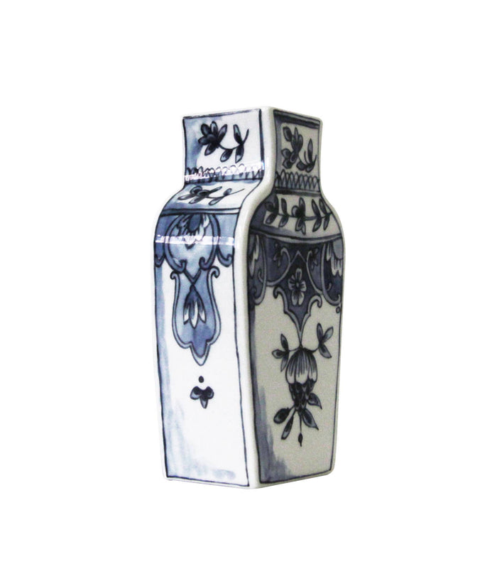 Well Versed - Blue - 7" Small Vase