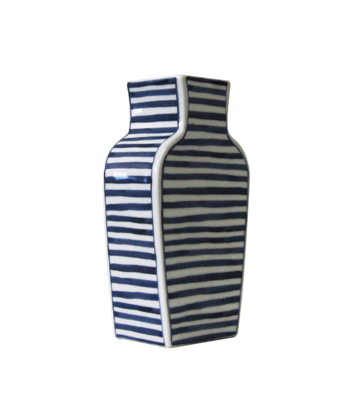Well Versed - Blue - 7" Small Vase