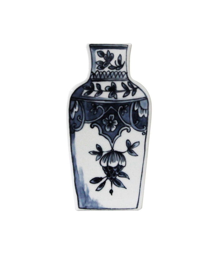 Well Versed - Blue - 7" Small Vase