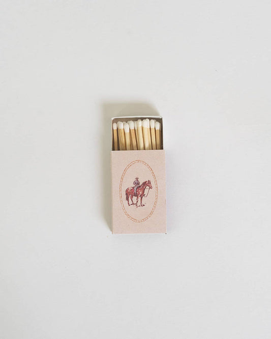 Western Cowboy Matchbox