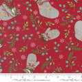 When Snow Falls Berry Red 56171 14 Moda #1