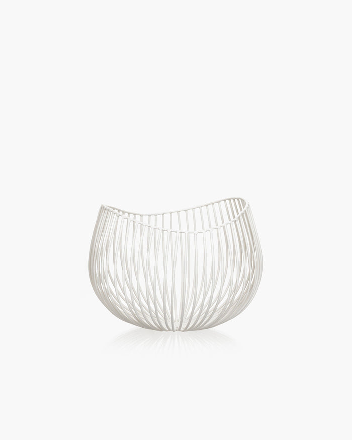 White Gio Basket