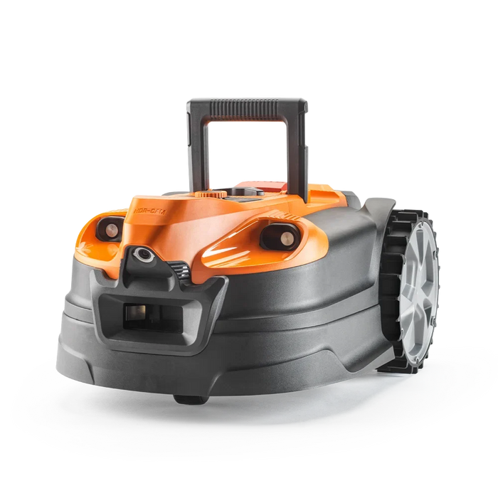 Wire-Free Robotic Lawn Mower for Gardens Up to 800m² with Optical Vision Navigation & Auto-Charging Dock