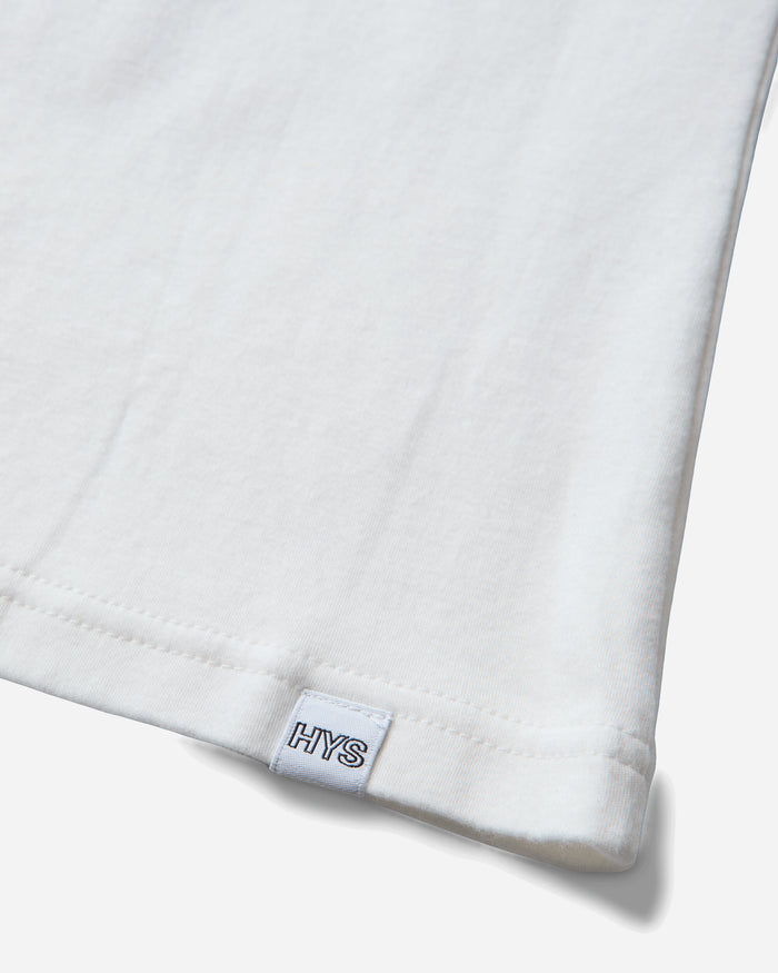 Hysteric Glamour Wmns Cobra 3/4 Sleeve Baby T-Shirt White T-Shirts Shortsleeve 01263CL02 00