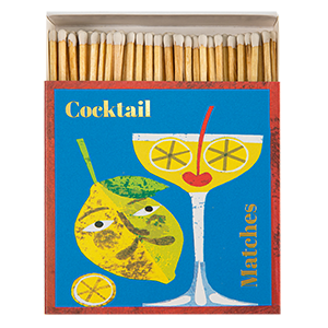 Zesty Cocktail Matches | Square - Safety Matches