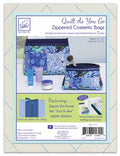 Zippity Do Done Cosmetic Bags  Navy Zip